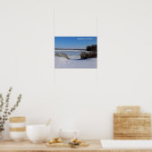 Poster Snowy Delaware River (Cuisine)