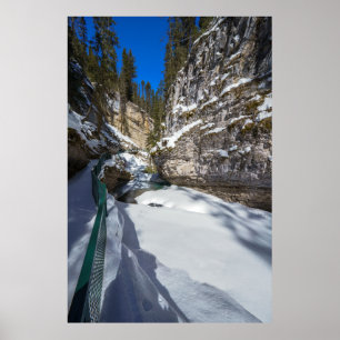 Poster Snowy Johnston Creek (Alberta)