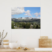 Poster Snowy Mt. Diablo (Cuisine)