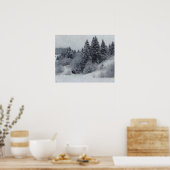Poster Snowy Woods (Cuisine)