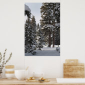 Poster Snowy Woods (Cuisine)