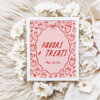 So Berry Sweet Whimsical Coquette Faveurs & Traite