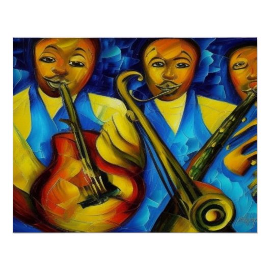 Poster "So Jazzy" (Devant)