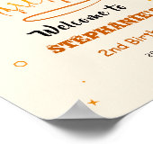 Poster So Sweet To Bee Two Honey Bee 2nd Birthday Welcome (Coin)