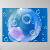 Poster Soap bubbles (Devant)