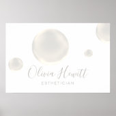 Poster soap bubbles design (Devant)