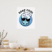 Poster Soap Cool Funny Soap Pun (Cuisine)