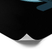 Poster Soap-prano Funny Soprano Soprano Soap Pun Dark BG (Coin)