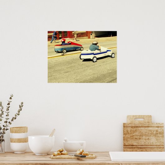 POSTER SOAPBOX DERBY (Cuisine)