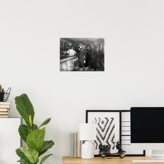 Poster Soapy Smith's Saloon Bar (Bureau à domicile)