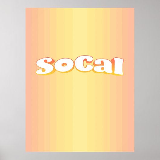 Poster SoCal (Devant)