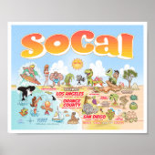 Poster SoCal 10x8 (Devant)
