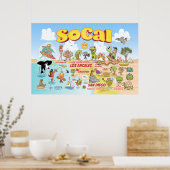 Poster SoCal Moyen (Cuisine)
