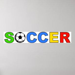 Poster soccer