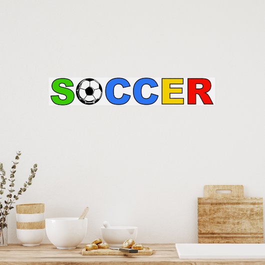 Poster soccer (Cuisine)
