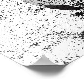 Poster Soccer Ball Grunge (Coin)