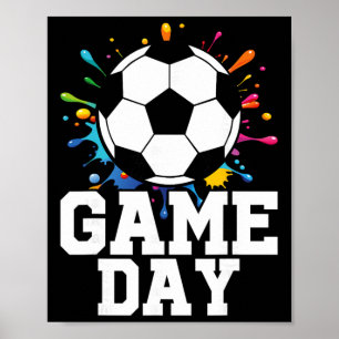 Poster Soccer de jour de match Soccer de jour de match
