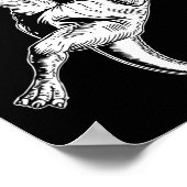 Poster Soccer Dinosaur Kids Boys Men Soccer  (Coin)