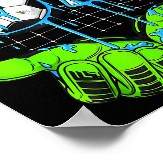 Poster Soccer Drip 67 Six Seven Funny Gen Alpha Meme 6 7 (Coin)