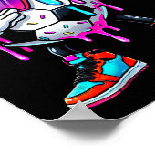 Poster Soccer Ice Cream Drip Dabbing Sprinkles Srts Boys  (Coin)