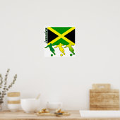 Poster Soccer Jamaica (Keuken)