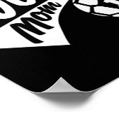 Poster Soccer Maman T Fier Soccer Maman I Love Soccer Tee (Coin)