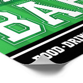 Poster Soccer Party ULTIMATE SNACK BARRE SIGNALER Imprime (Coin)