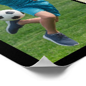 Poster Soccer Senior Graduation 6 Photo Collage (Coin)