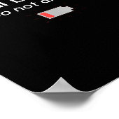 Poster Social Battery_ 1% (do Not Disturb)  (Coin)