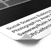 Poster Social Sciences Building, UCLA, 1966 (Coin)