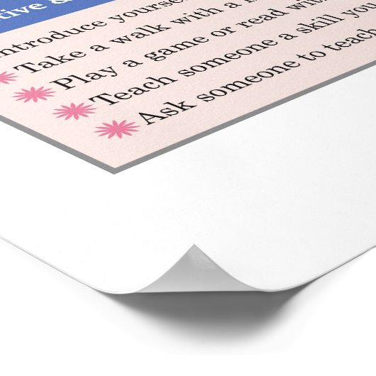 Poster Socialisation en santé (Coin)