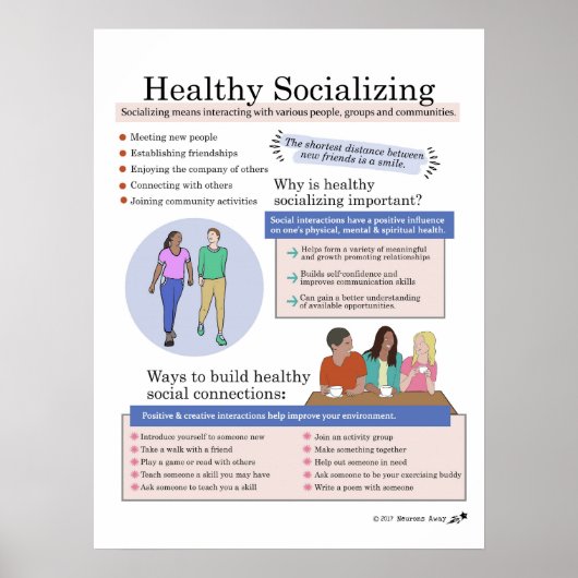 Poster Socialisation en santé (Devant)