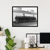 Poster Société africaine américaine E 1865 (Bureau à domicile)