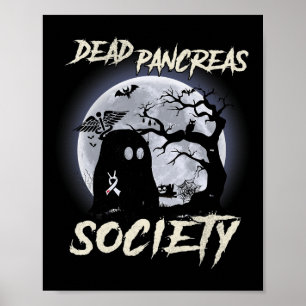 Poster Société des ancêtres morts Sensibilisation au diab