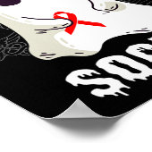 Poster Société Du Sang Morte Du Fantôme Sensibilisation A (Coin)