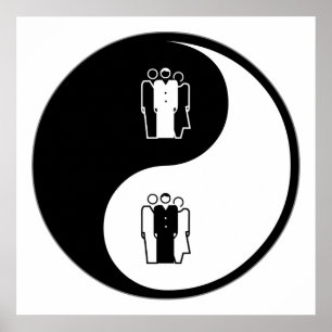 Poster Sociologie Yin Yang