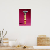 Poster Socket cylindrique, période achéménienne précoce (Cuisine)