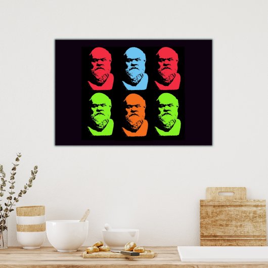 Poster Socrates Collage (Cuisine)