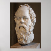 Poster Socrates / Philosophe grec / (Devant)