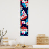 Poster soda casquette Growth Chart. (Cuisine)