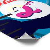 Poster soda casquette Growth Chart. (Coin)