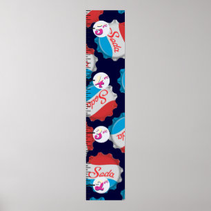 Poster soda casquette Growth Chart.