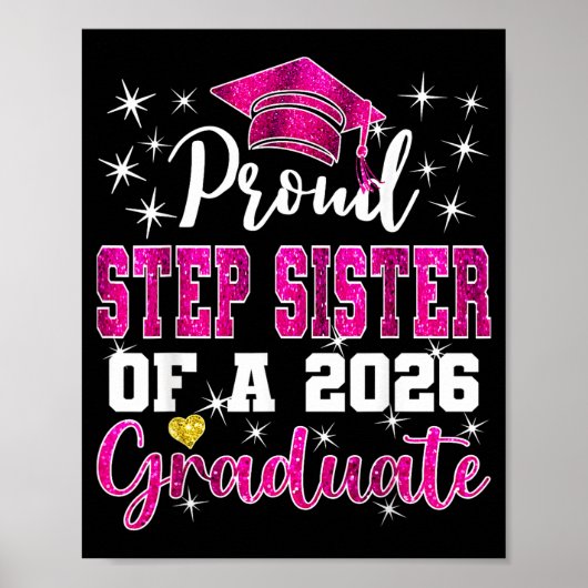 Poster Sœur adoptive extrêmement fière de la promotion 20 (Devant)