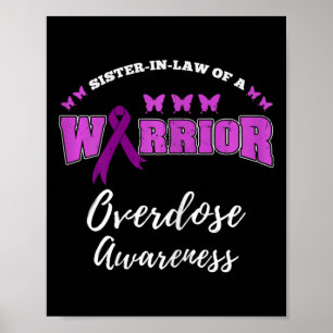 Poster Soeur En Droit D'Un Guerrier Surdose Sensibilisati