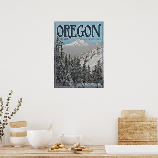 Poster Soeur Sud de Bachelor Butte (Cuisine)