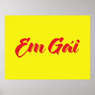 Poster Soeur Viêt-namienne (Jeune) - Em Gái ~ Tiet Viêt