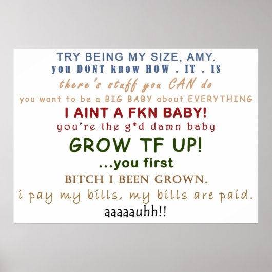 Poster Soeurs Amy et Tammy 1000lb (Devant)