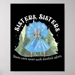 Poster Soeurs White Christmas Movie 1954 Xmas Snow Holid