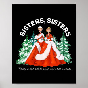 Poster Soeurs White Christmas Movie 1954 Xmas Snow Holid
