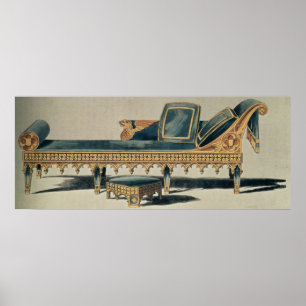 Poster Sofa gothique du 'dépôt des arts
